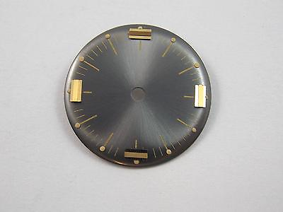 #ad Grey New Old St Gold Markers Kaleidoscope Borel Cocktail Watch Dial Vintage 19mm