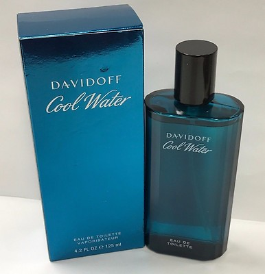 Davidoff Cool Water For Men EDT Spray 4.2 oz 125 ml New In Box