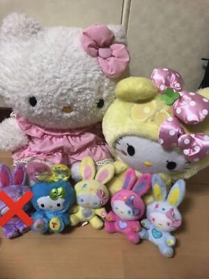 #ad Sanrio Goods Hello Kitty Plush 38cm Set Lot of 7 Bulk Sale 028