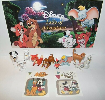 Disney Animal Friends Figure Set including Dumbo Fox and Hound and More