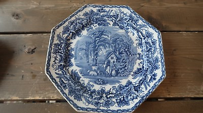 Antique Booths Silicon China Cow Plate 8.5 inches