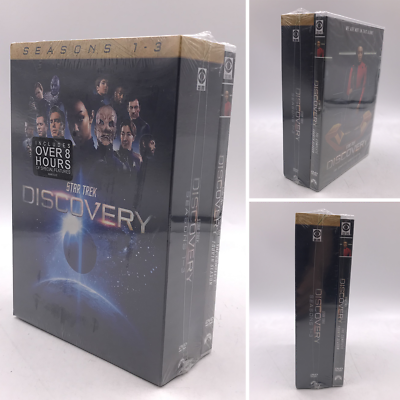 Star Trek Discovery Complete Series Season 1 4 DVD 16 Disc Box Set New amp;Sealed