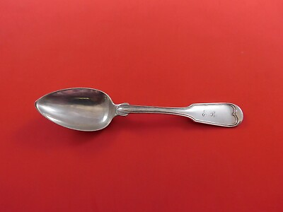 #ad #ad Threaded Antique by Wood and Hughes Sterling Silver Teaspoon 6quot; Flatware