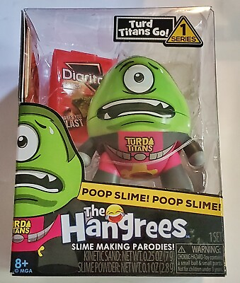 #ad The Hangrees Slime Making Parodies Poop Slime Turd Titans Go Series 1 New