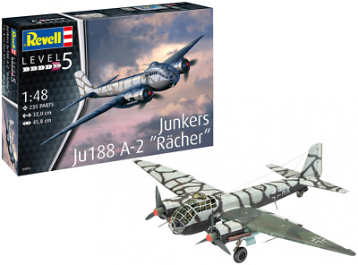 #ad Revell 03855 Planes Series Junkers Ju188 A 1 Racher 1:48 Level 5