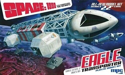 MPC Space 1999 Eagle Transporter 1:48 Scale Kit MPC825 With VooDoo FX Lighting