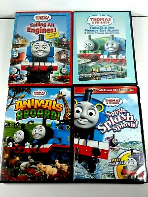 #ad THOMAS AND FRIENDS*LOT OF 4 DVD#x27;S