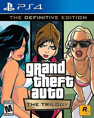 Grand Theft Auto: The Trilogy The Definitive Edition Sony PlayStation 4 NEW