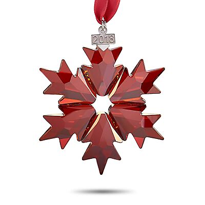 #ad Swarovski Annual Edition 2018 Holiday Ornament