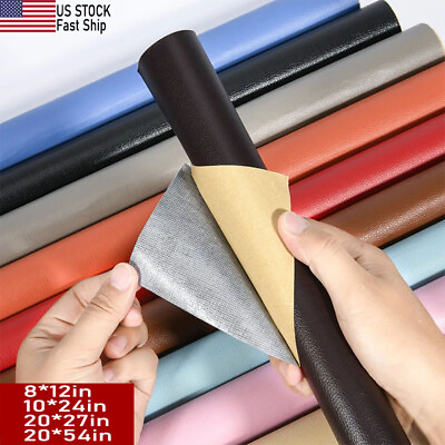 #ad Self Adhesive Vinyl Faux Leather Fabric Repair Patch Kit for Car seat Sofas