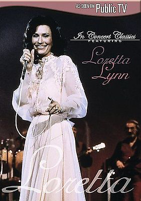 #ad Loretta Lynn DVD In Concert Classics Live Performance 15 Tracks