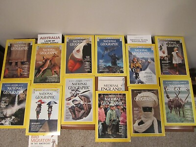 #ad 1979 NATIONAL GEOGRAPHIC MAGAZINES with Maps You Pick Discounts