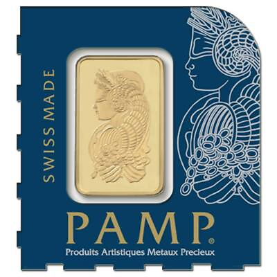 #ad 1 Gram PAMP Suisse Lady Fortuna Veriscan Fine Gold Bars Breakable from 25x1g