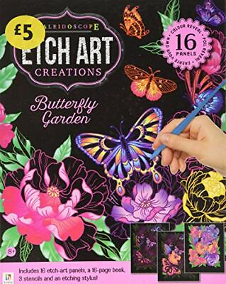 Kaleidoscope Etch Art Creations: Butterfly Garden by Pty Ltd Hinkler Book The