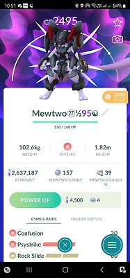#ad Armored Mewtwo Two Charged Moves For Ultra League Pokemon Trade Go