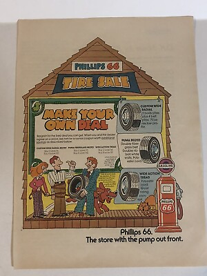 #ad 1973 Phillips 66 Vintage Print Ad Advertisement pa12