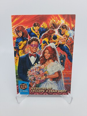 Wedding of Cyclops amp; Jean Grey #126 Fleer Ultra X Men 1994 Base Trading Card