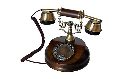 #ad Opis 1921 Cable A: The Wood Retro Telephone Antique Phone Old Phone Retro Pho...