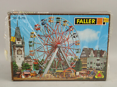 Faller HO B 310 Custom Ferris Wheel Model Kit Complete w Motor amp; Lights Started
