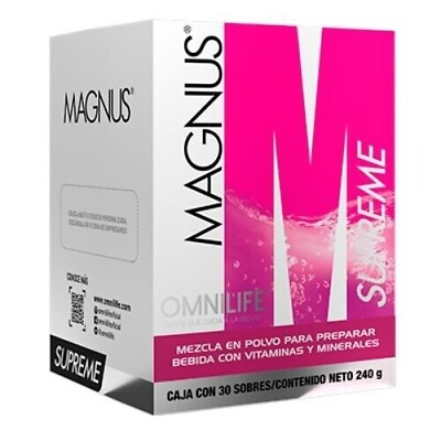 #ad Omnilife Magnus Supreme OML Energy amp; Brain Supplement Box w 30 Packets
