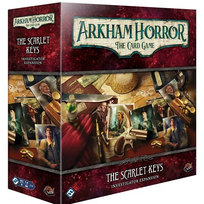 #ad Investigator Expansion Scarlet Keys Arkham Horror LCG Card Board Game FFG