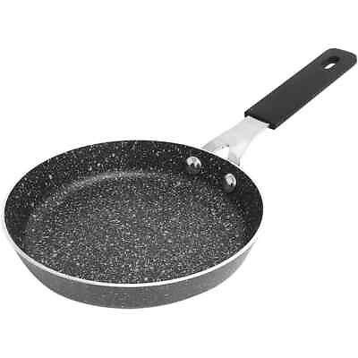 #ad Granite Stone Diamond Mineral Infused 5.5quot; Single Egg Nonstick Frying Pan