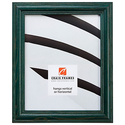 #ad Craig Frames Wiltshire Ash 440 1.25quot; Hunter Green Solid Hardwood Picture Frame