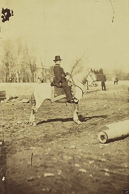 Union Major General George H. Thomas on Horseback 8x10 US Civil War Photo