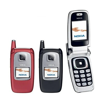#ad #ad Original Nokia 6103 Unlocked Bluetooth FM Radio MP3 CAMERA Fold Cell Phone
