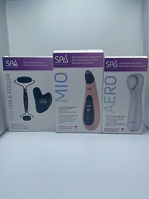 #ad Bundle of 3 SPA SCIENCE pore extractor Gua sha and roller anti aging infuser