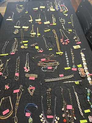 #ad Vintage To Now Costume Jewelry Lot Wearable 5 Lbs Signed
