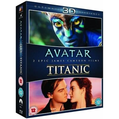 #ad Avatar Titanic Ultimate 3D Experience 3D Blu Ray Box Set