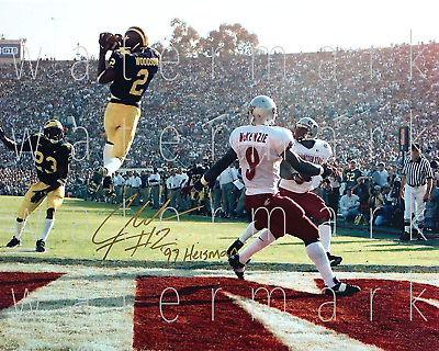 Charles Woodson Michigan Football signed 8X10 print photo poster autograph RP
