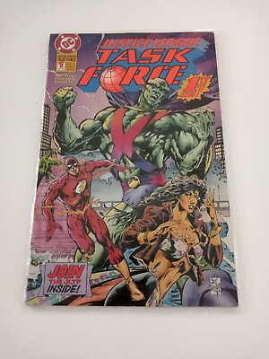 Justice League Task Force #1 Jun 1993 DC