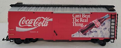 LGB 4291 Coca Cola Reefer Can’t Beat The Real Thing 1992 MIB Made In Germany