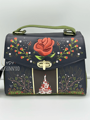 Loungefly Disney Beauty and the Beast Rose Handbag