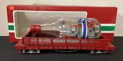 #ad Lehmann Gross Bahn LGB 43614 G Scale Train In A Bottle Red Flat Car In Box