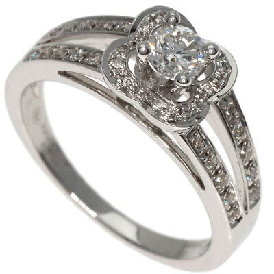 #ad MAUBOUSSIN Ring Chance of Love Diamond K18 White Gold