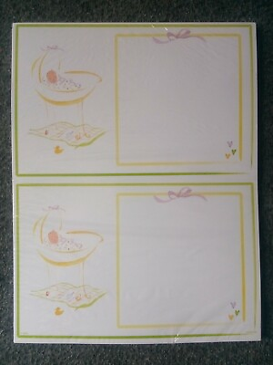 Newborn Birth Announcement Printable Cards Invitation 50 Cards 25 Sheets 65lb
