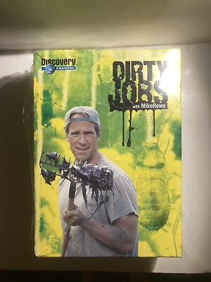 #ad Dirty Jobs with Mike Rowe 5 Disc DVD Box Set 2006 Discovery Channel TORN SEAL