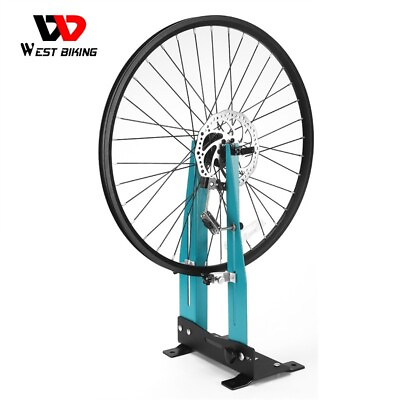 #ad WEST BIKING Bicycle Wheel Truing Stand Tire Rims MTB Bike Road Wheel Repair Tool