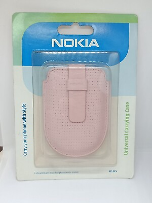 Original Nokia Cover Case CP 145 Leather Carrying Case Pink