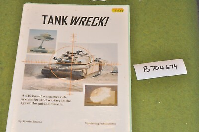 modern rules tank wreck book B704674