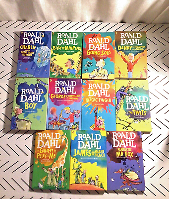 #ad Roald Dahl Paperback Collection Lot Of 11 Different Titles Paperback