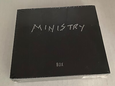 #ad Ministry Box 3CD set unopened vey rare. All singles made in Germany