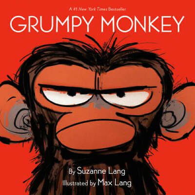 #ad #ad Grumpy Monkey Hardcover By Lang Suzanne GOOD