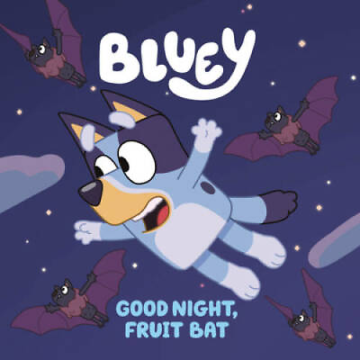 #ad Good Night Fruit Bat Bluey Paperback GOOD