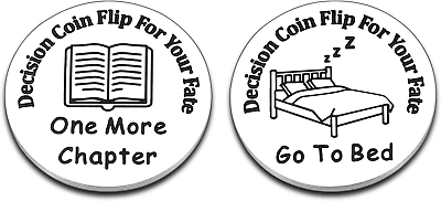 #ad Funny Gifts Decision Coin for Book Lovers Stocking Stuffers for Teens Boys Girls