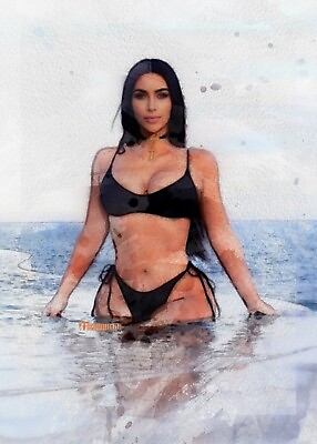 Kim Kardashian #1 Sketch Card Limited #ed 250 John Rudolph Signed SP