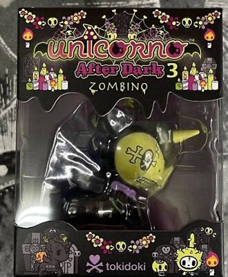 tokidoki Unicorno after dark *Special Edition* Zombino still sealed in box